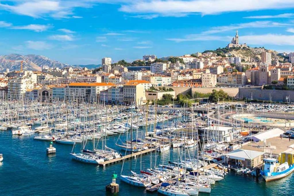 T2 47M2 Avec Terrasse - Proche Gare Marseille公寓 外观 照片